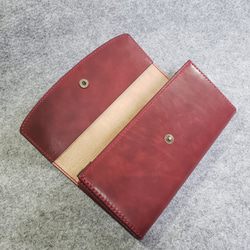 長財布・long wallet[革色・ステッチ色多数有り] 4枚目の画像