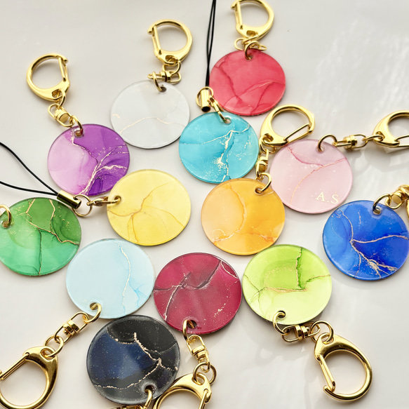 受注生産】推し活にも☆選べる13色 アクリルキーホルダー3cm