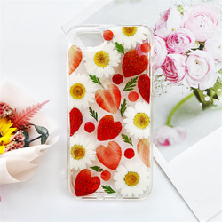 ハンドメイド 《再販》 苺とレモンのフルーツヘアピン