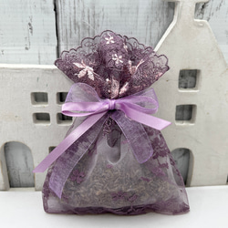 ラベンダーのサシェ 香り袋 ハンドメイド 富良野 快眠 アロマ ポプリ