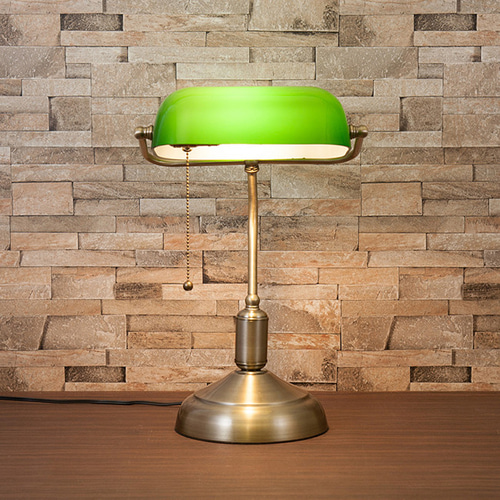 バンカーズランプ LED電球付き】テーブルランプ Banker's Lamp バンカーズランプII