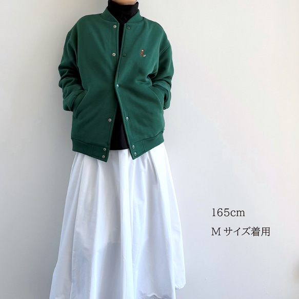 8くま スウェットジャケット【在庫限り】 6枚目の画像