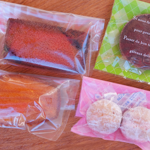 ちょっとお土産 職人焼菓子&ポーチセット〈ブルーポーチ〉ギフト