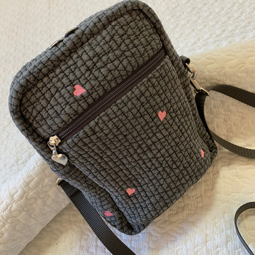 mini heart nubiが選べる 両開きスマホショルダー H21W15D7 ハート