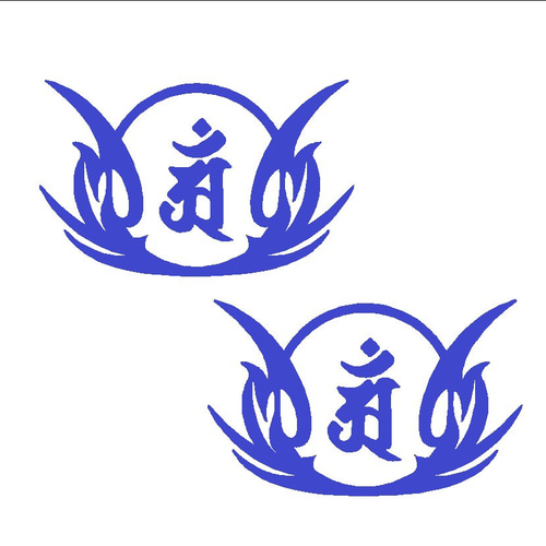 梵字の絵（ネパール） sungod_s-0156