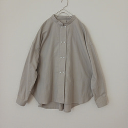 【women's S.M.L】ほんのり起毛 ビエラのコックシャツ 7枚目の画像