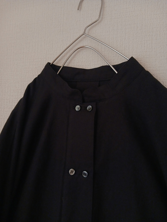 【women's S.M.L】ほんのり起毛 ビエラのコックシャツ 13枚目の画像