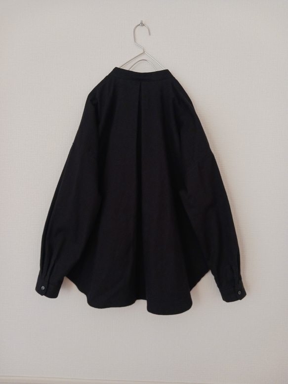 【women's S.M.L】ほんのり起毛 ビエラのコックシャツ 14枚目の画像