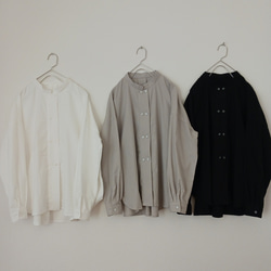 【women's S.M.L】ほんのり起毛 ビエラのコックシャツ 2枚目の画像