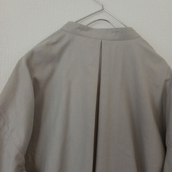 【women's S.M.L】ほんのり起毛 ビエラのコックシャツ 10枚目の画像