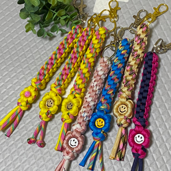 ゴルフ ティーホルダー パラコード ナスカン付き キーホルダー ニコ