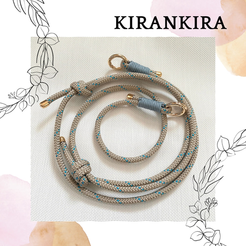 再販]長さ調節可能＊パラコードのスマホショルダーストラップ6mm