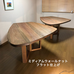 八溝杉155x115cm ボックス脚厚板テーブル(M21-1type) ダイニング