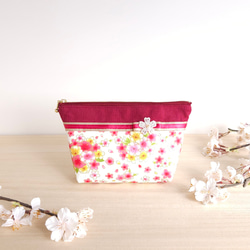 雪の結晶チャーム付きマカロンポーチ ポーチ ミレポワール 通販