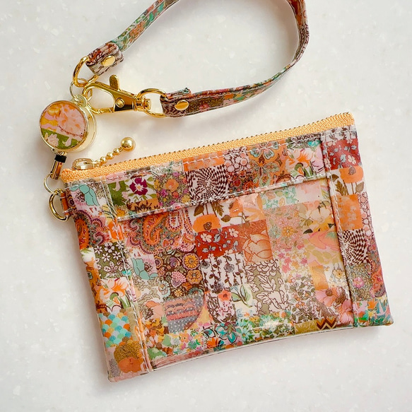 パッチワーク　リバティ　切りっぱなし パッチワークリバティ切りっぱなし