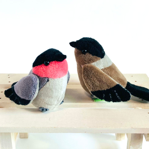 ウソ 【新作2025】 ぬいぐるみ ikuko 通販 18792044｜Creema(クリーマ)