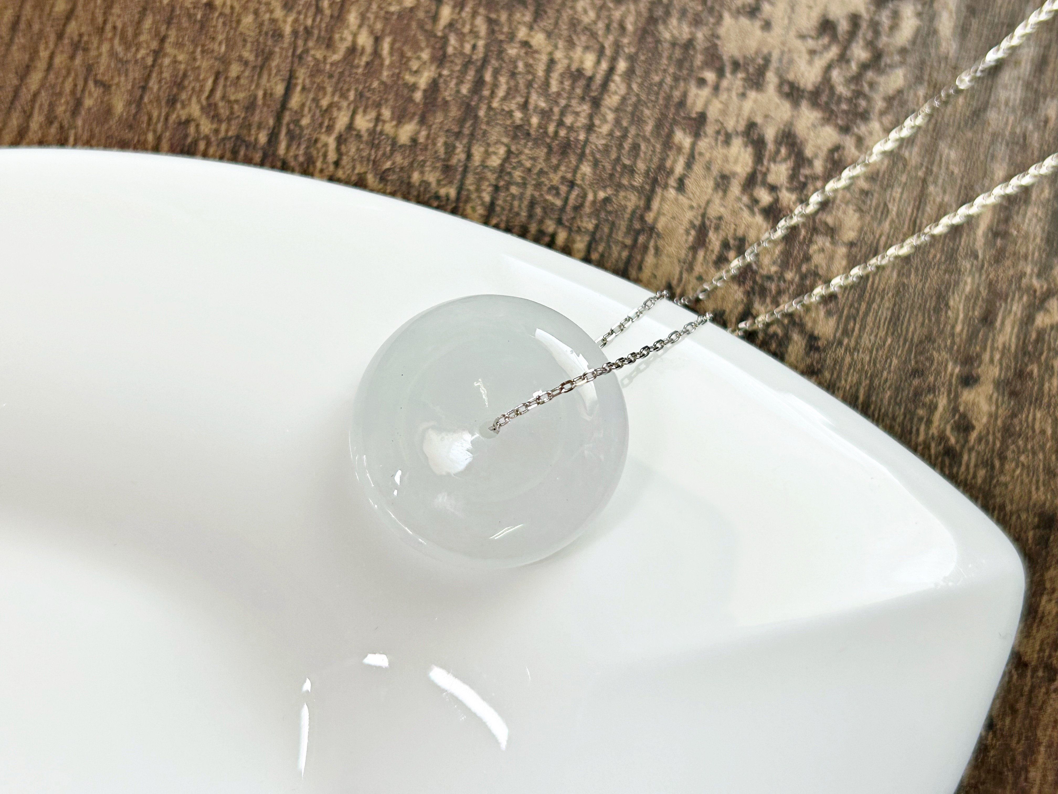 オリジナル限定版天然ビルマ翡翠A級白翡翠アイスタイプピースバックル古代コイン