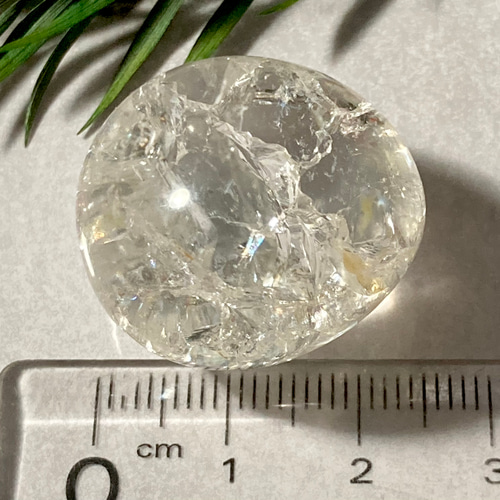 クラック水晶✨ レインボー タンブル 爆裂水晶 クリスタル 原石 クラック水晶✨ レインボー タンブル 爆裂水晶 クリスタル 原石