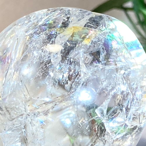 クラック水晶✨ レインボー タンブル 爆裂水晶 クリスタル 原石 クラック水晶✨ レインボー タンブル 爆裂水晶 クリスタル 原石
