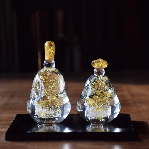 ガラスのお雛様② その他インテリア雑貨 河村真里 通販 18792442