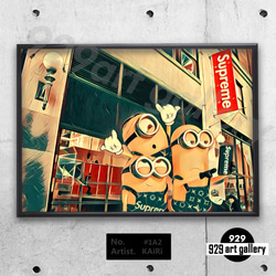 SUPREME type☆オマージュアートインテリアポスター#326 SUPREME type☆オマージュアートインテリアポスター#326