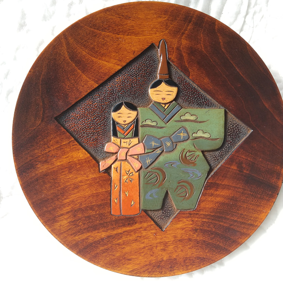 ひな人形 木彫り 漆塗り 飾り皿 その他インテリア雑貨 ふじ 通販