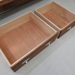 ・【現品販売】W90　足付(L)　引出し収納9杯(M3×2-1×3)　[チェスト　タンス　ドロワー　収納棚] 7枚目の画像