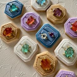(※展示中です)【秋・冬・春の限定販売】❤︎ギフト❤︎ジュエリー好きな方へ　アイシングクッキー8個セット 11枚目の画像
