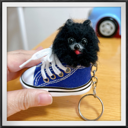 ポメラニアン黒羊毛フェルト - TTATO'S GALLERY | minne 国内