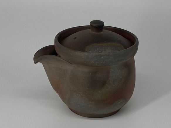 備前焼　急須　桟切（さんぎり）紙箱入り 2枚目の画像