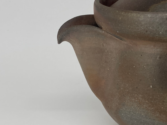 備前焼　急須　桟切（さんぎり）紙箱入り 6枚目の画像