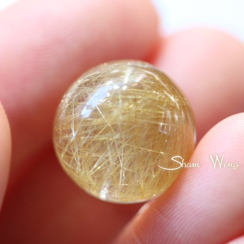 最高品質　天然石の王者　エンジェルラダーインゴールドルチルクォーツのPT 最高品質 天然石の王者 エンジェルラダーインゴールドルチルクォーツのPT