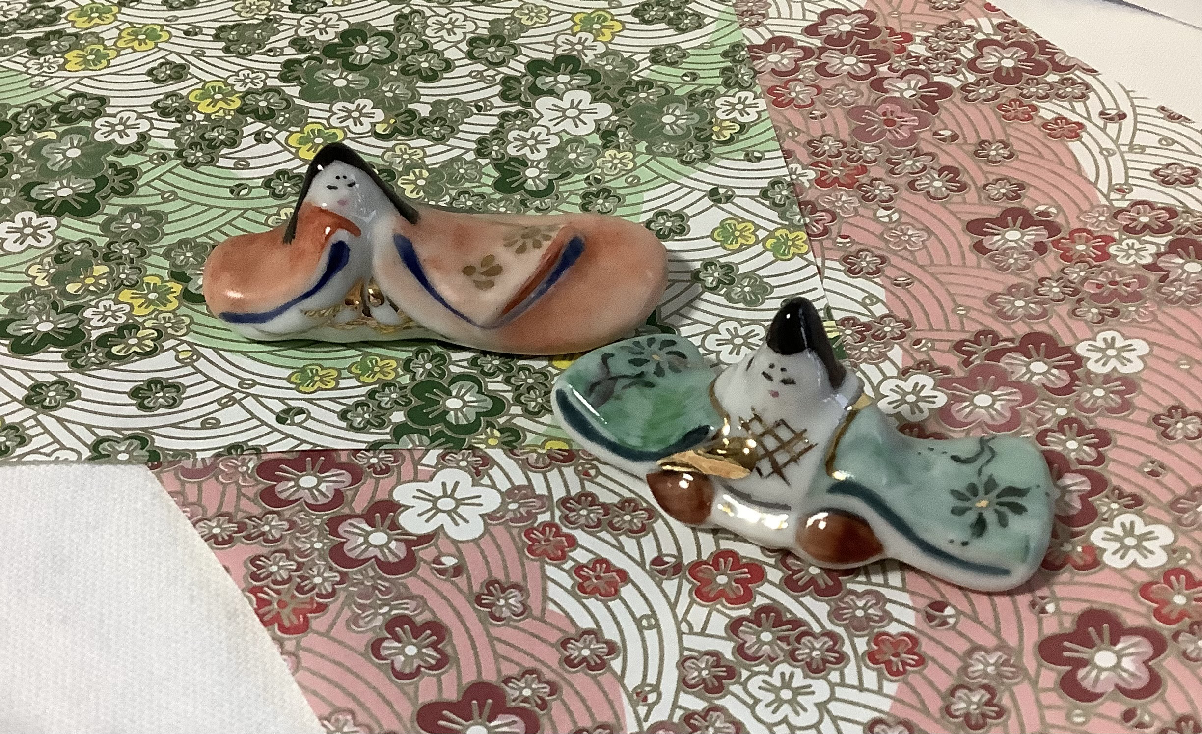 再販【2025新作☆手描き_手のひらサイズ】おひなさま