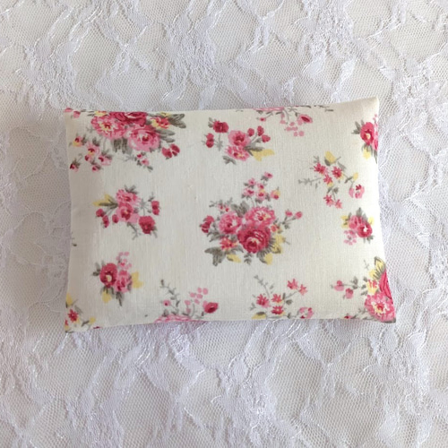 可愛い花柄ポケットティッシュケース（ピンク） ポーチ うさぎの