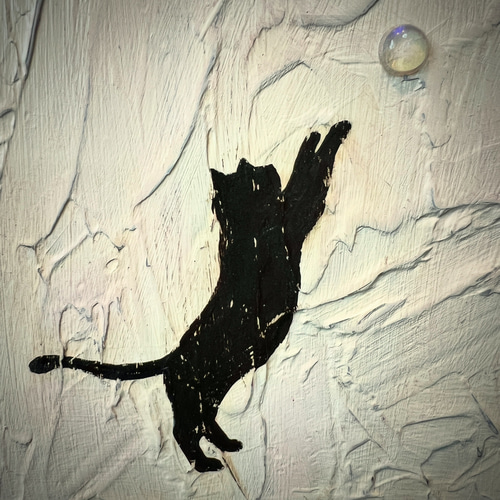 原画1点もの】恋焦がれる猫 絵画 Natupla 通販 18795364
