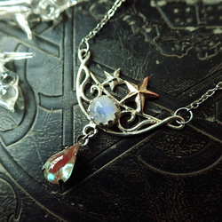 専用⭐︎サフィリーン✴︎星と月舟のネックレス サフィリーン☆月舟と星ネックレス ネックレス・ペンダント LUNA SHIP