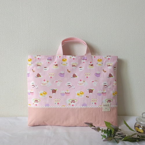 familiar クマデザイン バッグセット 5点セット ピンク familiar ファミリア アップサイクルトートバッグ ピンク クマ