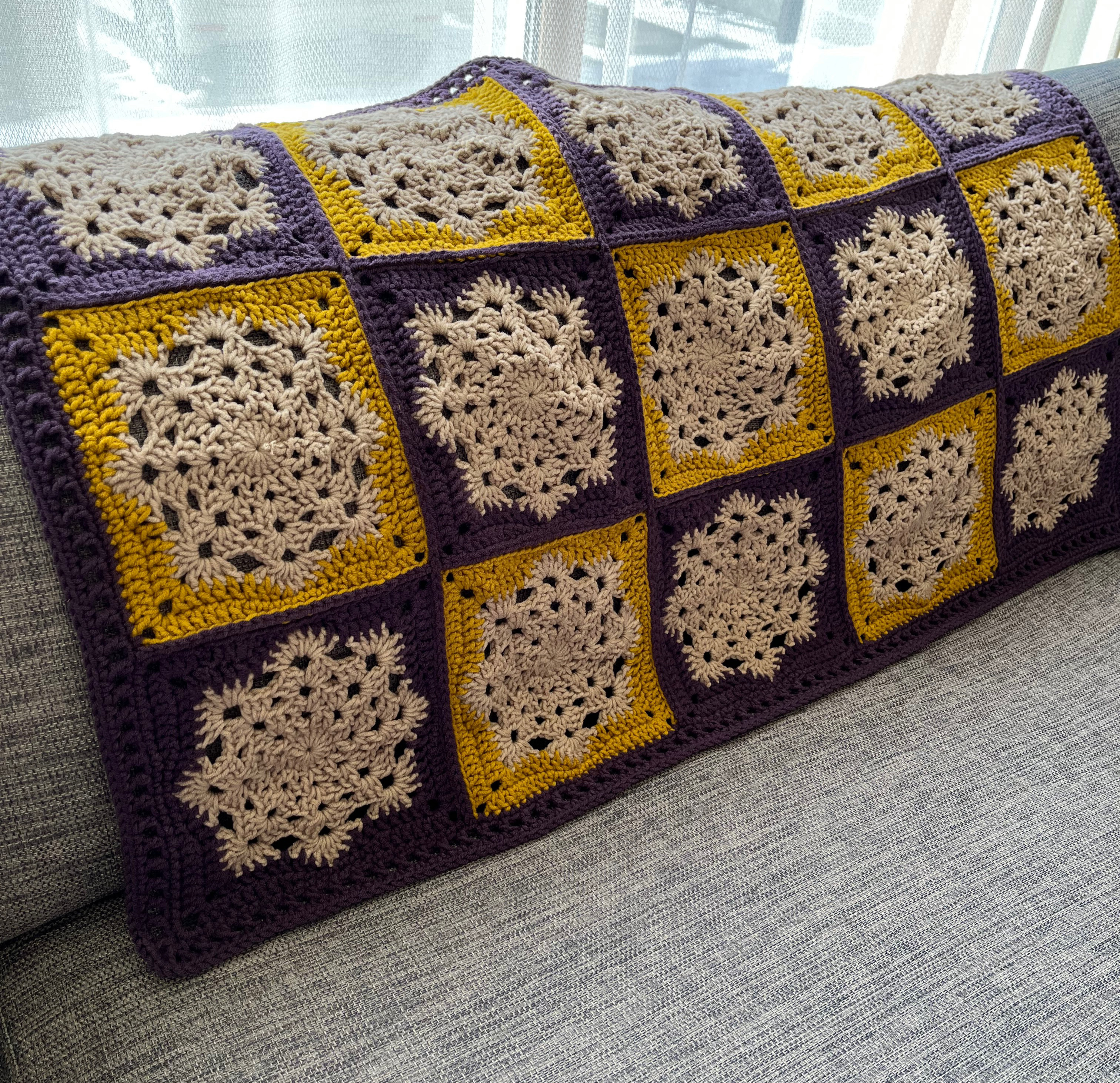 北欧風スノーモチーフブランケットⅧ 6,408円