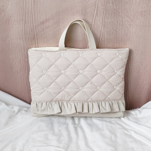 入園入学グッズ・リボンのキルティングの3点セット その他入園グッズ