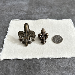 アイリスクリップ（フルール・ド・リス） 2枚目の画像