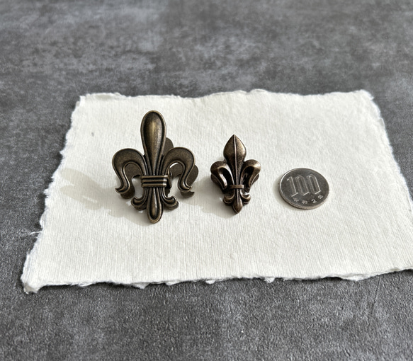 アイリスクリップ（フルール・ド・リス） 2枚目の画像