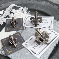 アイリスクリップ（フルール・ド・リス） 5枚目の画像