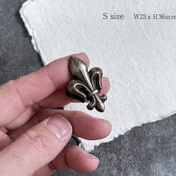 アイリスクリップ（フルール・ド・リス） 3枚目の画像