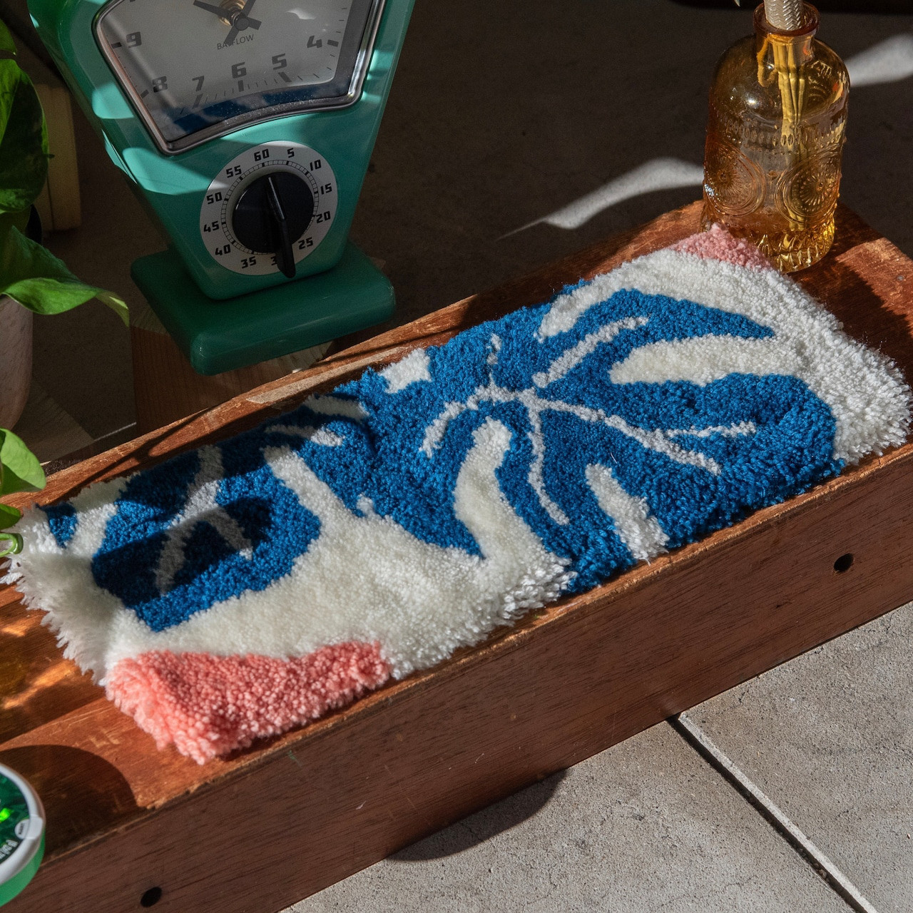 Keyboard Rug 「Monstera」