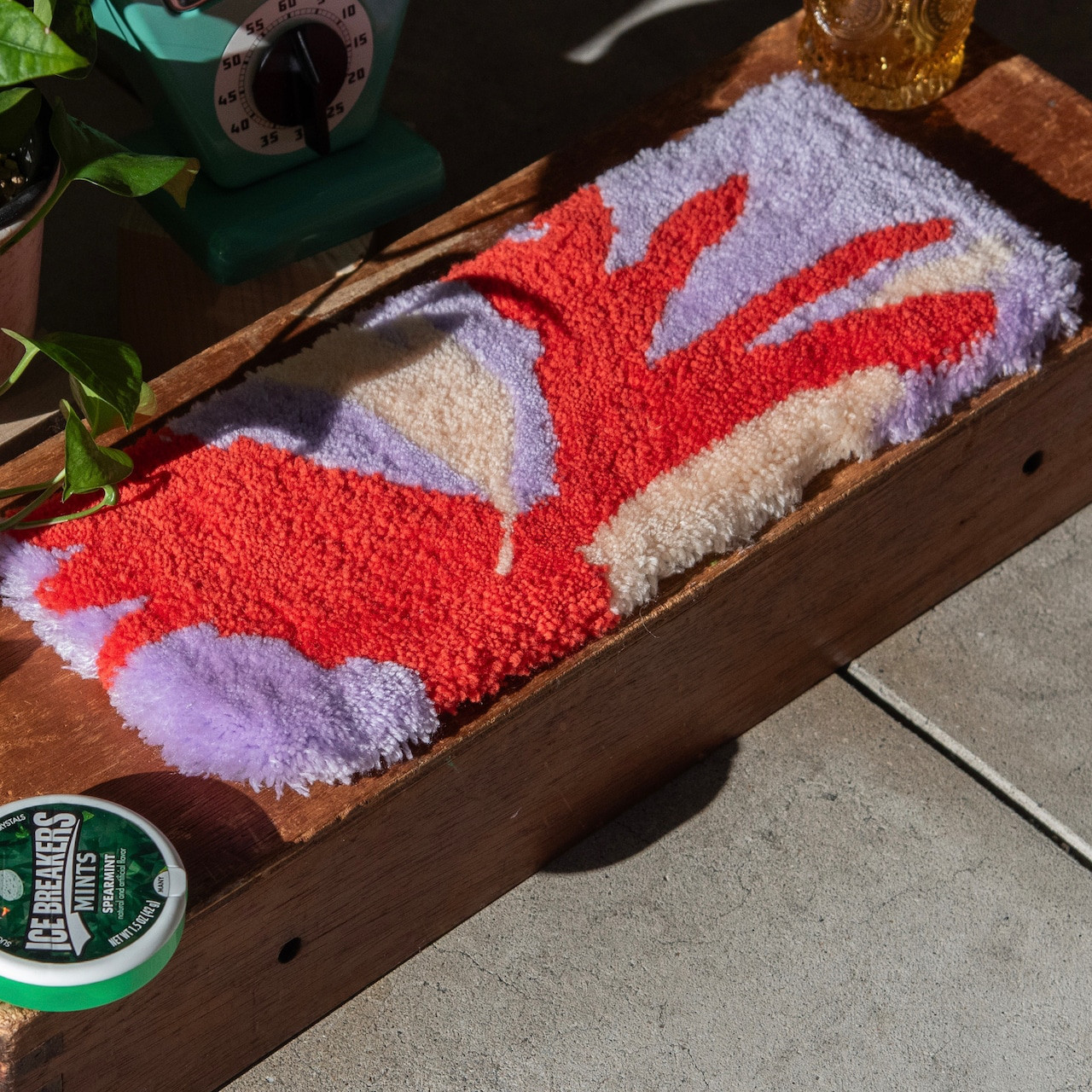 Keyboard Rug 「Platycerium」