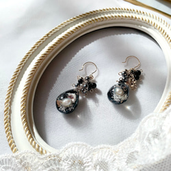 【M】クラゲピアス Kurage」〜クラゲピアス～ ピアス（フック・チェーン） KURIBOU