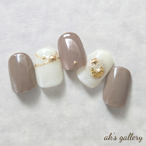 お星様ネイル ネイルチップ（つけ爪） ak's gallery 通販