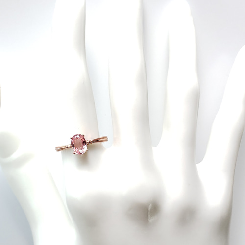 【鉱物標本じゃない】合成パパラチアサファイア / 合成ルビー セット 合成パパラチアサファイア [015301-2502] : 天然石、宝石ルース