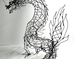 ワイヤーアート 雄鹿2 立体・オブジェ ヤスバル 通販 14445968