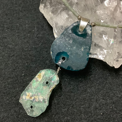 レア☆一点物 古代ローマンガラス ネックレス B ネックレス